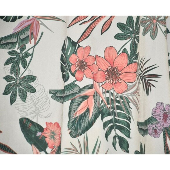 Shein Women's White Hawaiian Beach Blouse Top Plus Size 2X Sleeveless Lace Upper - Picture 9 of 12